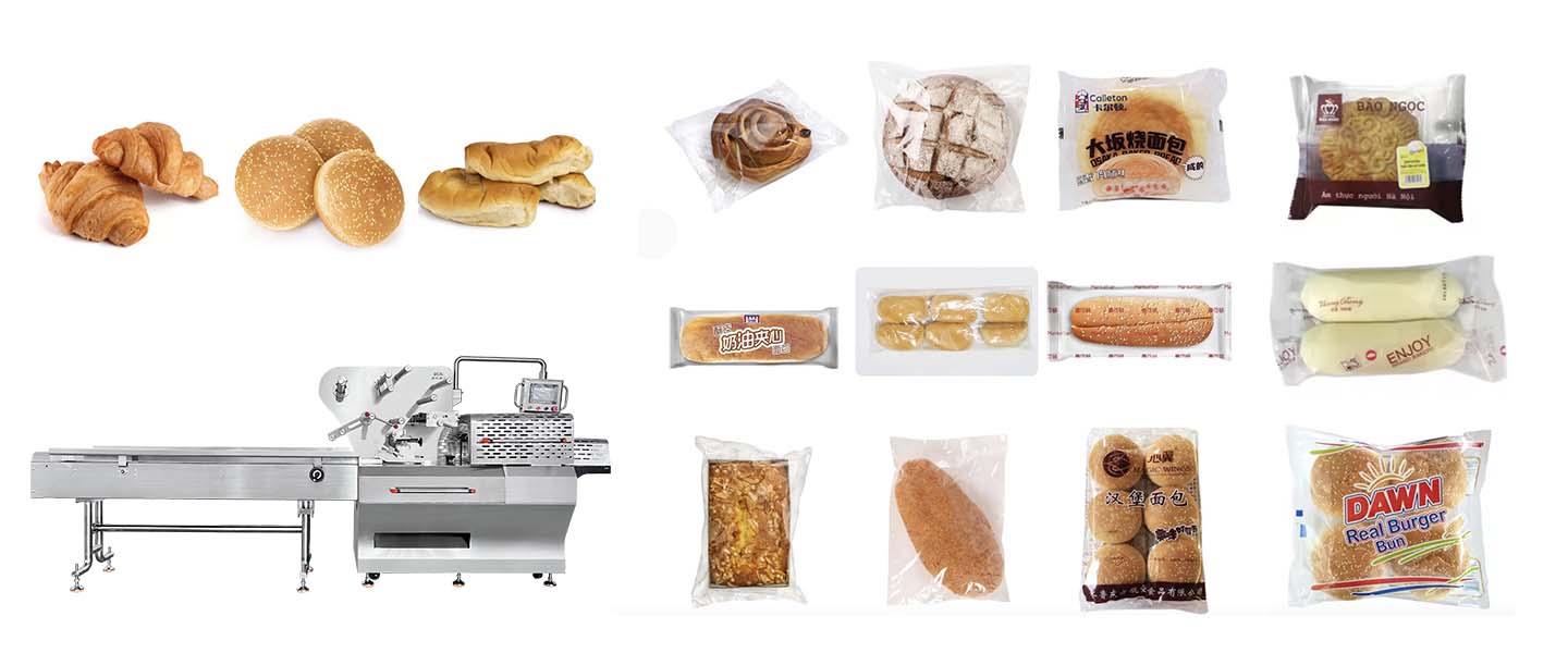 bread pillow packaging machine
