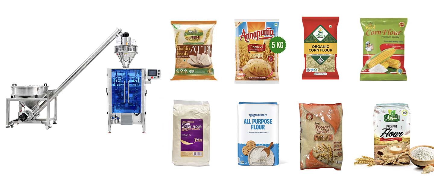 flour vertical packaging machine