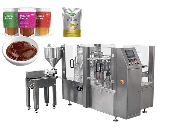 sauce doypack machine