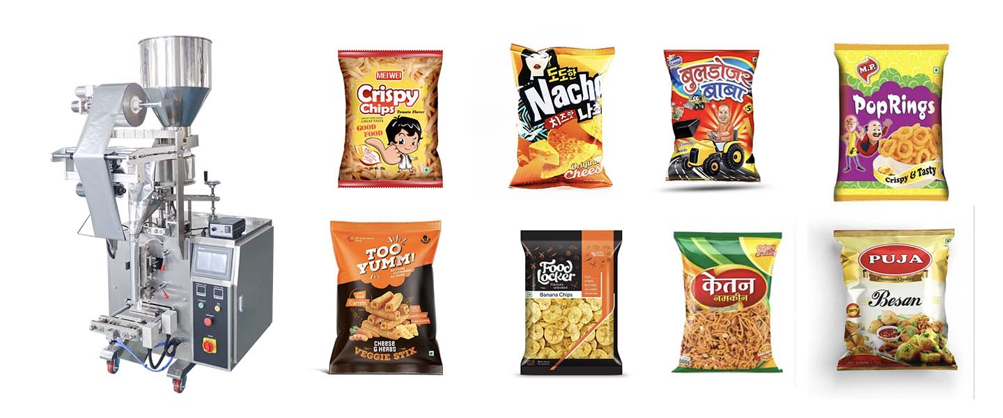 small snacks packaging machine