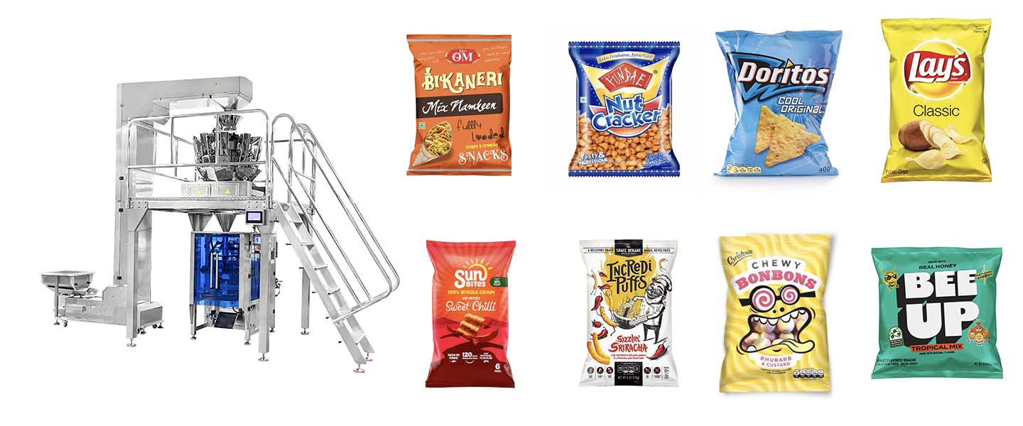 snacks vertical packaging machine