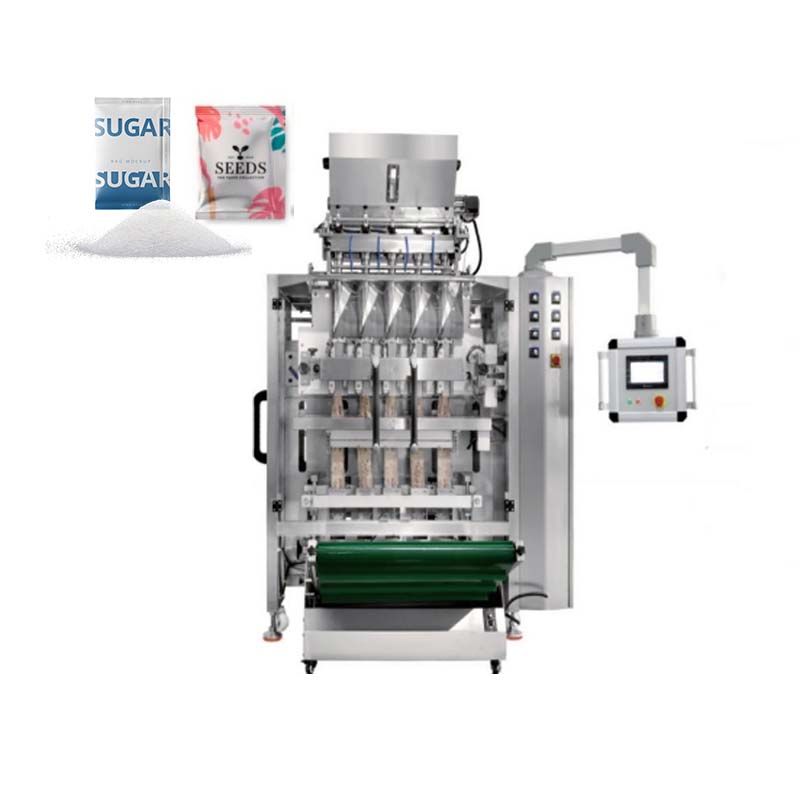 Multi-lane 3 Side Sealing Granule Packaging Machine