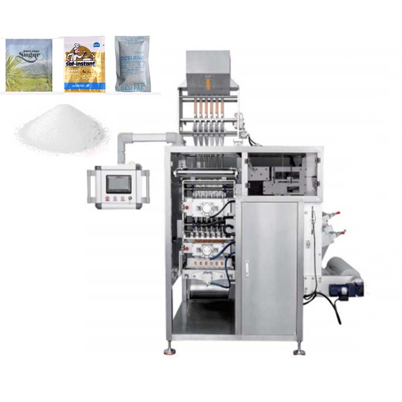Multi-lane 4 Side Sealing Granule Packaging Machine