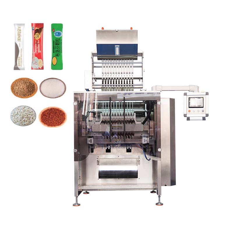 Multi-lane Back Sealing Granule Packing Machine