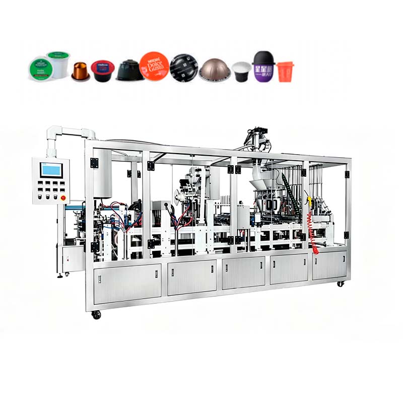 High Speed Coffee Capsule Filling and Sealing Machine