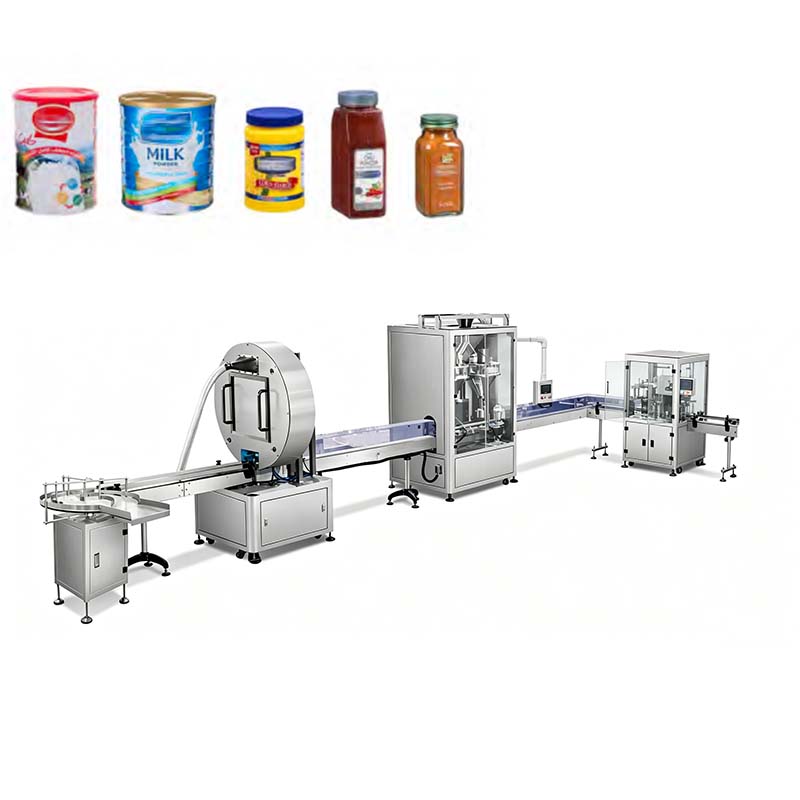 Fully Automatic Powder Bottle Delivery/Sterilization/Filling/Nitrogen Filling/Sealing Production Line